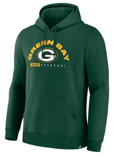 Fanatics Sweatshirts Adult Green Bay Packers Fanatics Green Delay of Game Legacy Hooded Sweatshirt - Men's