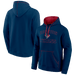 Fanatics Sweatshirts Adult Houston Texans Fanatics Navy Team Logo Hooded Sweatshirt - Men's