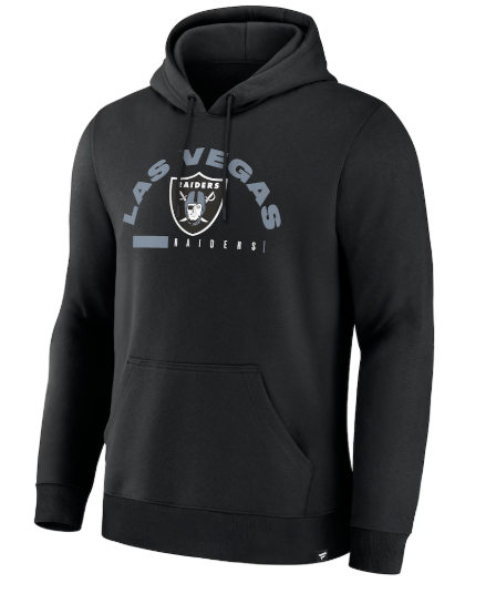 Fanatics Sweatshirts Adult Las Vegas Raiders Fanatics Black Delay of Game Legacy Hooded Sweatshirt - Men's