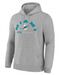 Fanatics Sweatshirts Adult Miami Dolphins Fanatics Gray Delay of Game Legacy Hooded Sweatshirt - Men's