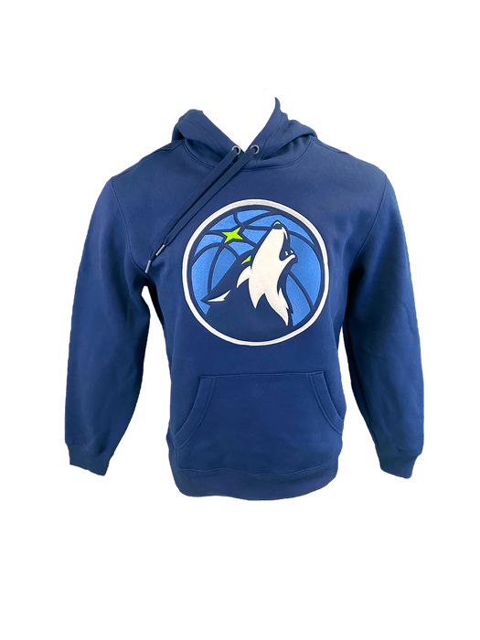 Fanatics Sweatshirts Adult Minnesota Timberwolves Fanatics Navy Pullover Hooded Sweatshirt - Men's