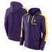 Fanatics Sweatshirts Adult Minnesota Vikings Fanatics Purple Gains Fleece Full Zip Sweatshirt - Men's