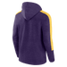 Fanatics Sweatshirts Adult Minnesota Vikings Fanatics Purple Gains Fleece Full Zip Sweatshirt - Men's