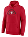 Fanatics Sweatshirts Adult San Francisco 49ers Fanatics Red Delay of Game Legacy Hooded Sweatshirt - Men's