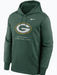Fanatics Sweatshirts Men's Nike NFL Green Bay Packers Therma NFL Pullover Hoodie