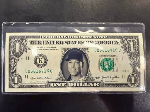 Fusion Media Novelty MLB FAMOUS FACES DOLLAR BILLS - JUDGE