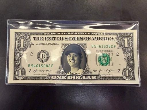 Fusion Media Novelty MLB FAMOUS FACES DOLLAR BILLS - OHTANI