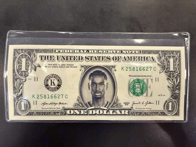 Fusion Media Novelty NBA FAMOUS FACES DOLLAR BILLS - SGA