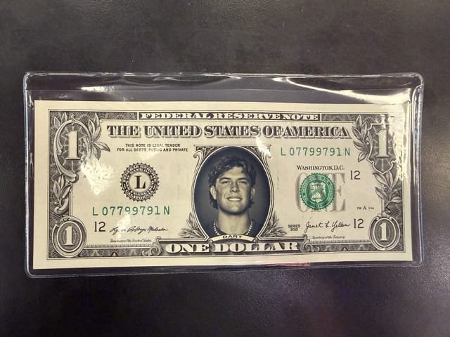 Fusion Media Novelty NFL FAMOUS FACES DOLLAR BILLS - DART