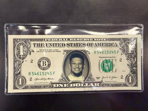 Fusion Media Novelty NFL FAMOUS FACES DOLLAR BILLS - MAHOMES
