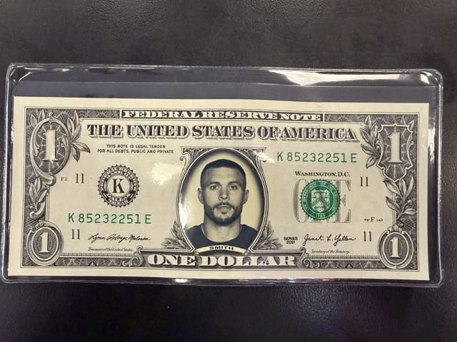 Fusion Media Novelty NFL FAMOUS FACES DOLLAR BILLS - SMITH