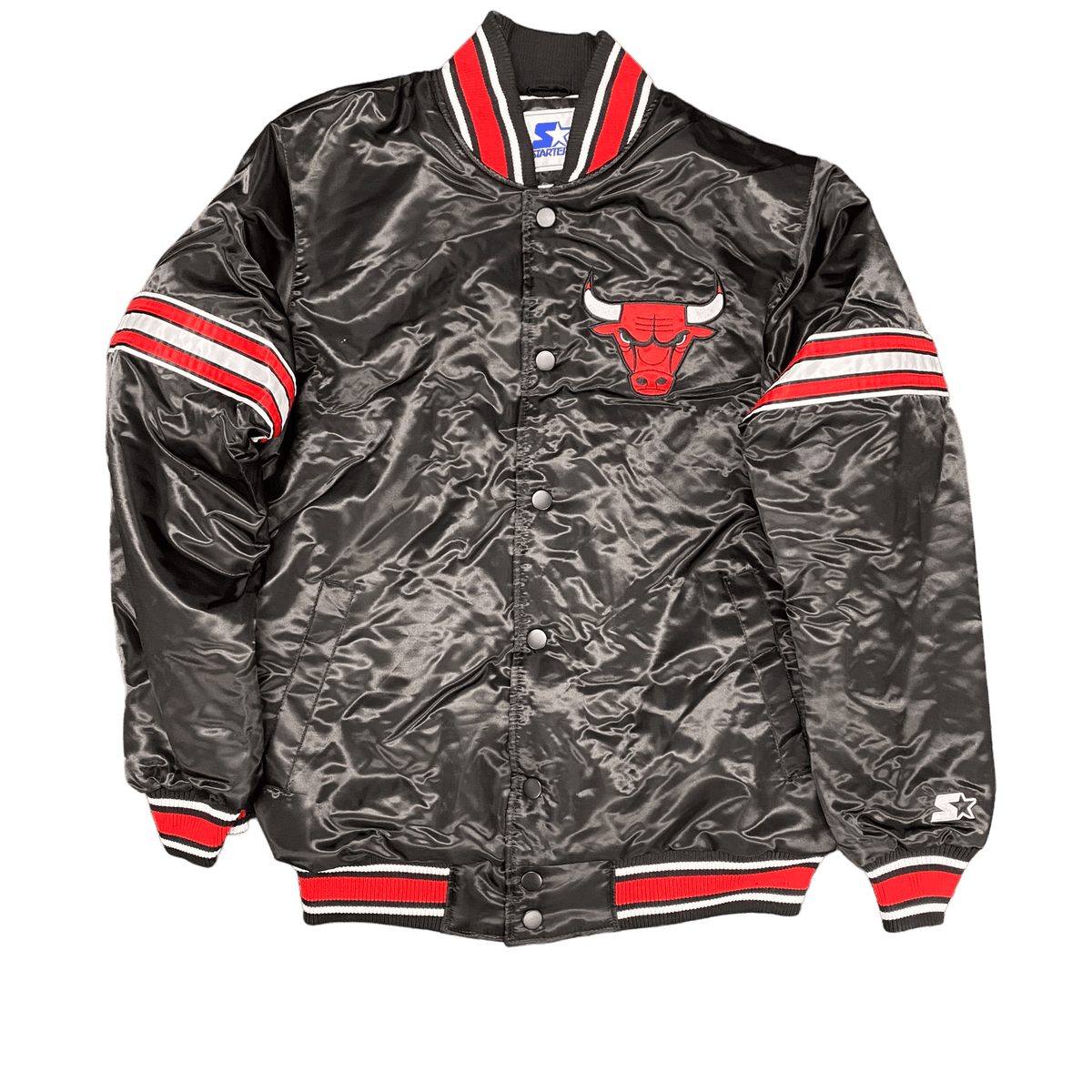 Starter Satin The Pick & Roll Chicago Bulls Jacket