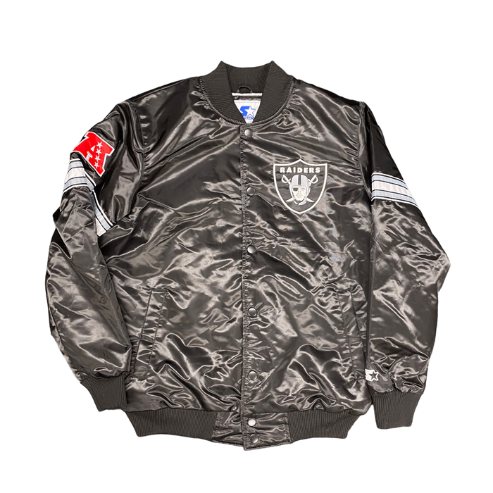 Las Vegas Raiders Bomber Lightweight Black Jacket