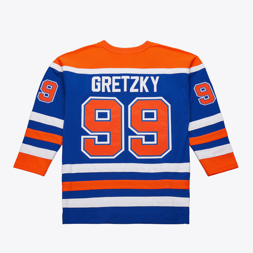 Mitchell & Ness Adult Jersey Wayne Gretzky Edmonton Oilers 1986-87 Royal Power Play Player Jersey - Men's