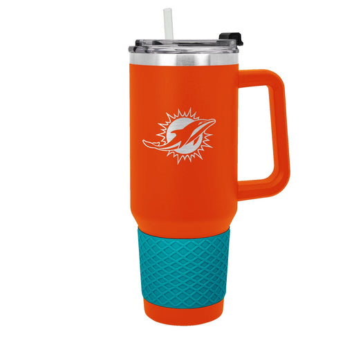 Great American Products Drinkware Miami Dolphins 40oz. Team Color Colossus Travel Mug
