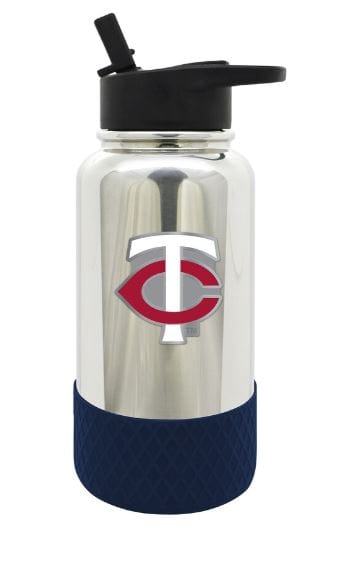 Great American Products Drinkware Minnesota Twins 32oz. Team Color Chrome Hydration Bottle