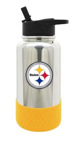 Pittsburgh Steelers 32oz. Team Color Chrome Hydration Bottle
