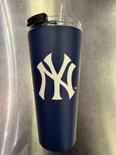 Great American Products Novelty MLB 32 OZ BIG SLIM TUMBLER - YANKEES