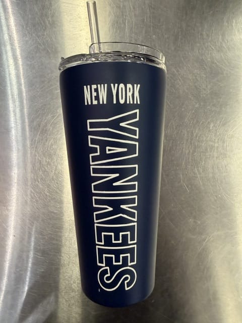 Great American Products Novelty MLB 32 OZ BIG SLIM TUMBLER - YANKEES