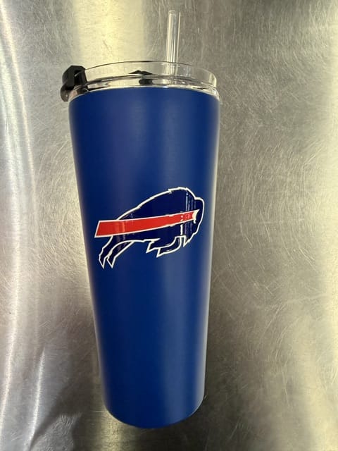 Great American Products Novelty NFL 32 OZ BIG SLIM TUMBLER - BILLS