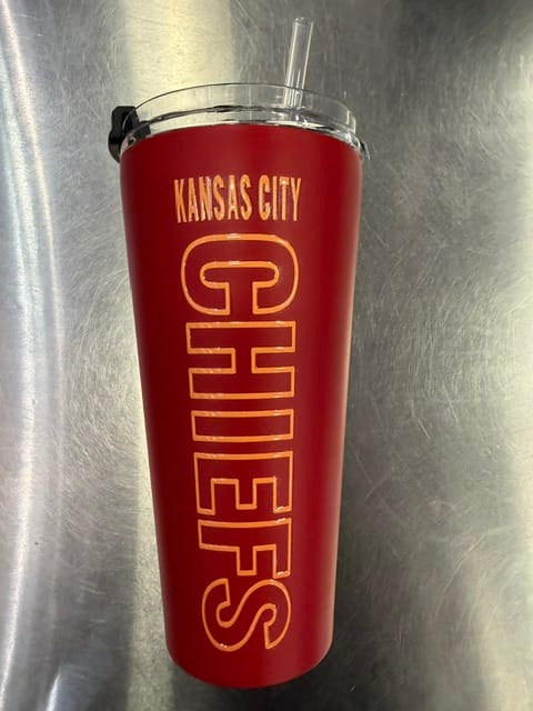 BIG SLIM TUMBLER - CHIEFS