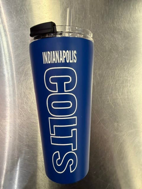 BIG SLIM TUMBLER - COLTS