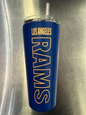 Great American Products Novelty NFL 32 OZ BIG SLIM TUMBLER - RAMS