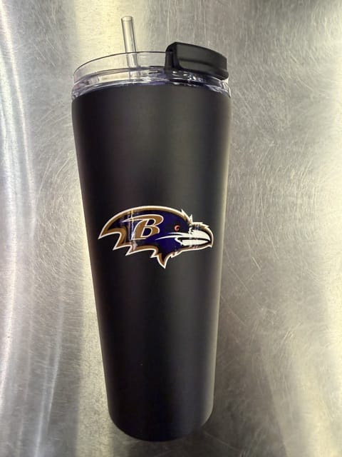 BIG SLIM TUMBLER - RAVENS