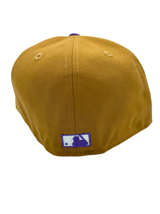 Minnesota Twins New Era Brown/Purple The Cause Custom Side Patch 59FIFTY Fitted Hat - Men's