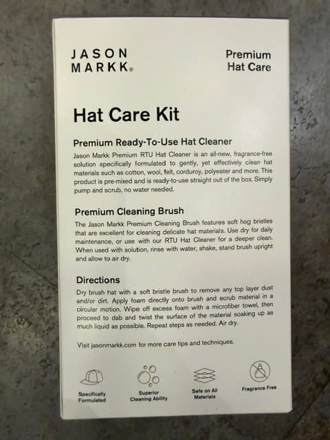Jason Markk Novelty OTHER JASON MARKK HAT CARE BOX KIT - HATKIT