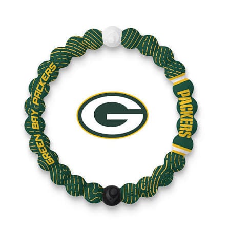 lokai Novelty NFL Lokai Green Bay Packers Home Field Bracelet-Multicolor