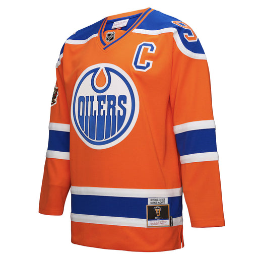 Mitchell & Ness Adult Jersey Connor McDavid Edmonton Oilers Mitchell & Ness Power Play Jersey - Orange - Men's