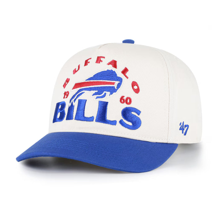CREAM ROSCOE 2 TONE HITCH SNAP - BILLS