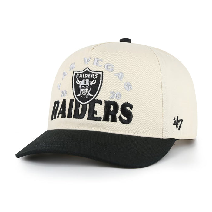 CREAM ROSCOE 2 TONE HITCH SNAP - RAIDERS