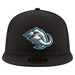 New Era Fitted Hat Adult Utah Mammoth New Era Black 59FIFTY Fitted Hat - Men's