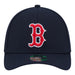 New Era Flex Fit Hat Adult Boston Red Sox New Era Navy Player Replica 39THIRTY M-Crown Flex Hat - Men's