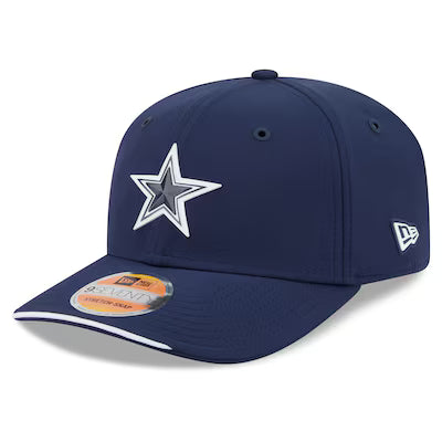 Adult Dallas Cowboys New Era Navy 2026 NFL Sideline 9SEVENTY Adjustable Stretch Snap Hat