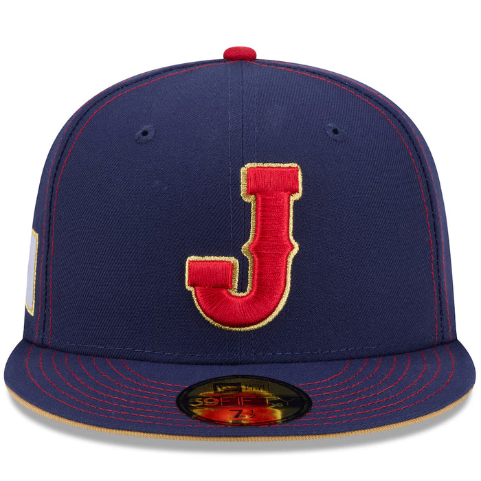 New Era Fitted Hat Japan Baseball New Era 2026 World Baseball Classic 59FIFTY Fitted Hat - Navy - Men's