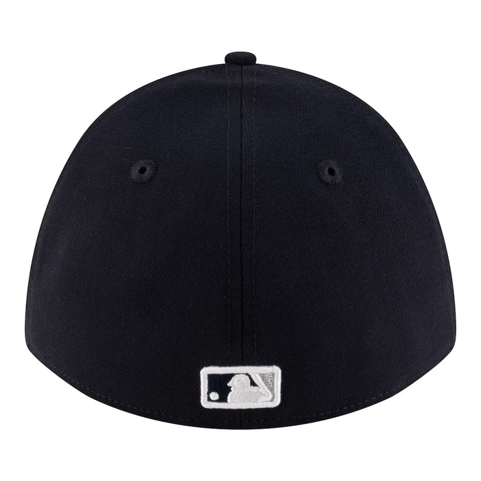 New Era Flex Fit Hat Adult New York Yankees New Era Navy Player Replica 39THIRTY M-Crown Flex Hat - Men's