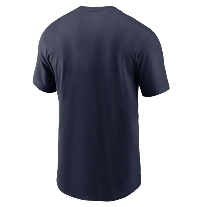 New Era Cap Co. Apparel NFL Seattle Seahawks Nike College Navy 2025 NFC Champions Glory Shield T-Shirt - Men's