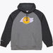 Mitchell and Ness Apparel NBA Adult Los Angeles Lakers Mitchell & Ness Gray Winning Streak Fleece Hooded Sweatshirt - Men's