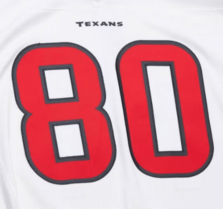 Adult Andre Johnson Houston Texans Mitchell & Ness NFL 2008 White Throwback Jersey - Men's