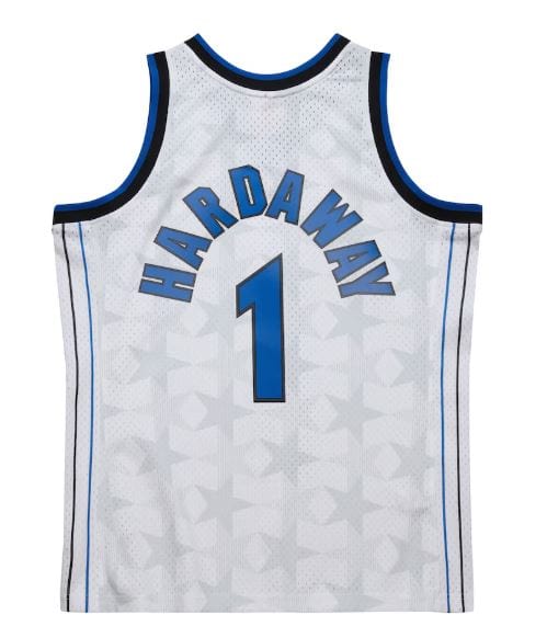 Mitchell & Ness Adult Jersey Adult Anfernee "Penny" Hardaway Orlando Magic Mitchell & Ness White 1998 Throwback Swingman Jersey - Men's