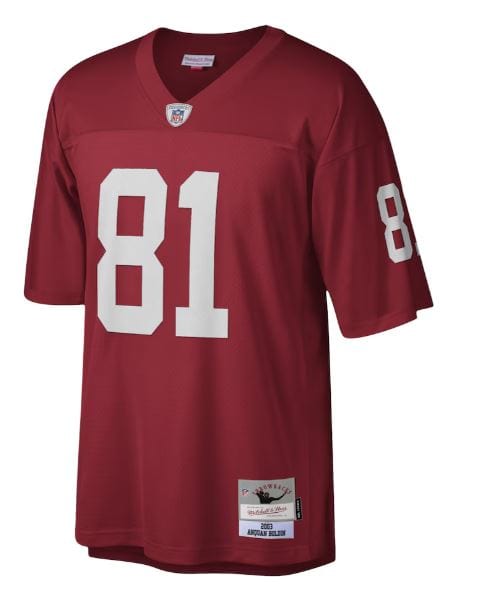 Adult Anquan Boldin Arizona Cardinals Mitchell & Ness NFL 2003 Red Throwback Jersey - Men's