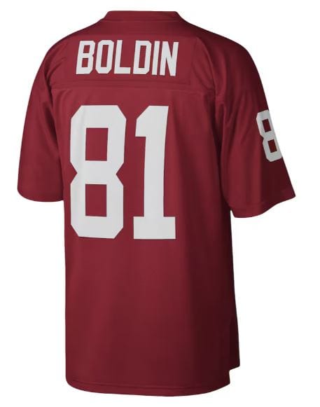 Adult Anquan Boldin Arizona Cardinals Mitchell & Ness NFL 2003 Red Throwback Jersey - Men's