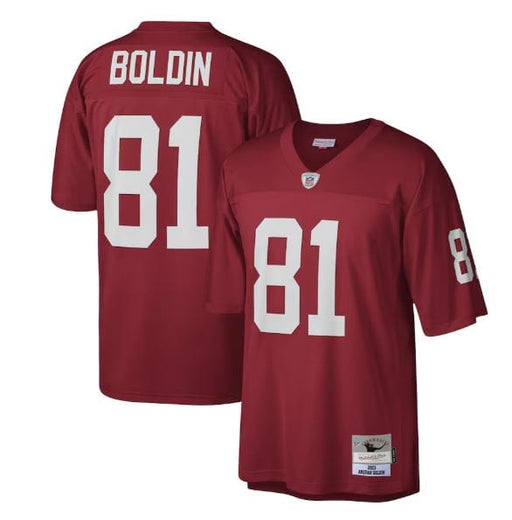 Adult Anquan Boldin Arizona Cardinals Mitchell & Ness NFL 2003 Red Throwback Jersey - Men's