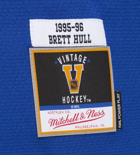 Mitchell & Ness Adult Jersey Adult Brett Hull St. Louis Blues Mitchell & Ness 1995 White Jersey - Men's