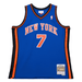 Adult Carmelo Anthony New York Knicks Mitchell & Ness Blue 2010 Throwback Swingman Jersey - Men's