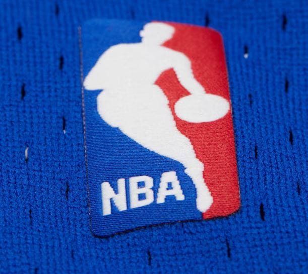 Adult Carmelo Anthony New York Knicks Mitchell & Ness Blue 2010 Throwback Swingman Jersey - Men's