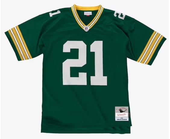 Mitchell & Ness Adult Jersey Adult Charles Woodson Green Bay Packers Mitchell & Ness 2010 NFL Green Throwback Jersey - Men's